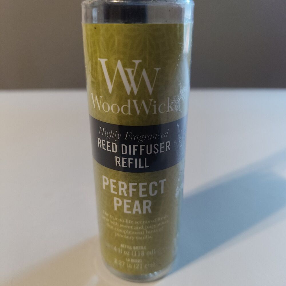 WoodWick Perfect Pear Reed Diffuser Refill 10 Reeds - Picture 4 of 4